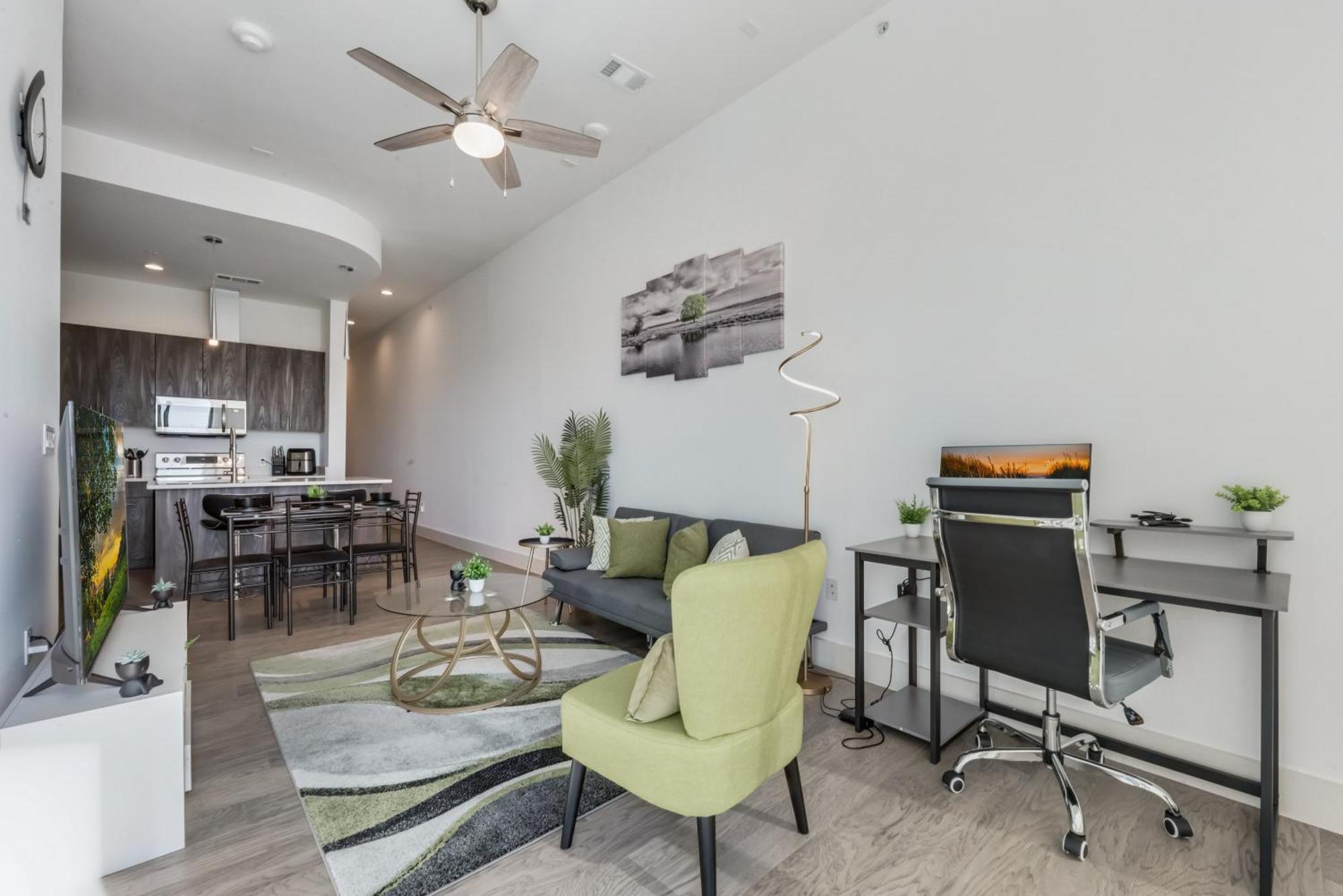 Snappy Loft Style 2Br I Gym I Parking I Workspace Dallas Kültér fotó